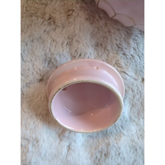 Vtg Sadler Pale Pink Chintz Teapot Roses Gold Trim Round Top Made in England 9x5 - Picture 14 of 16